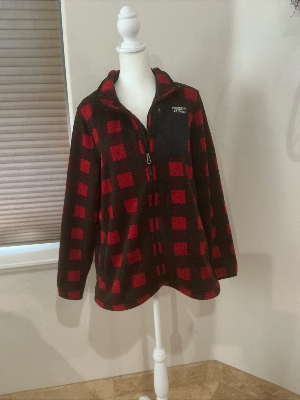 NWOT L.L. Bean Full Zip Jacket/Shacket Size XL